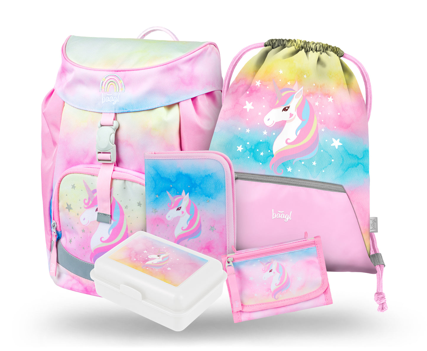 Školská sada Airy Rainbow Unicorn II