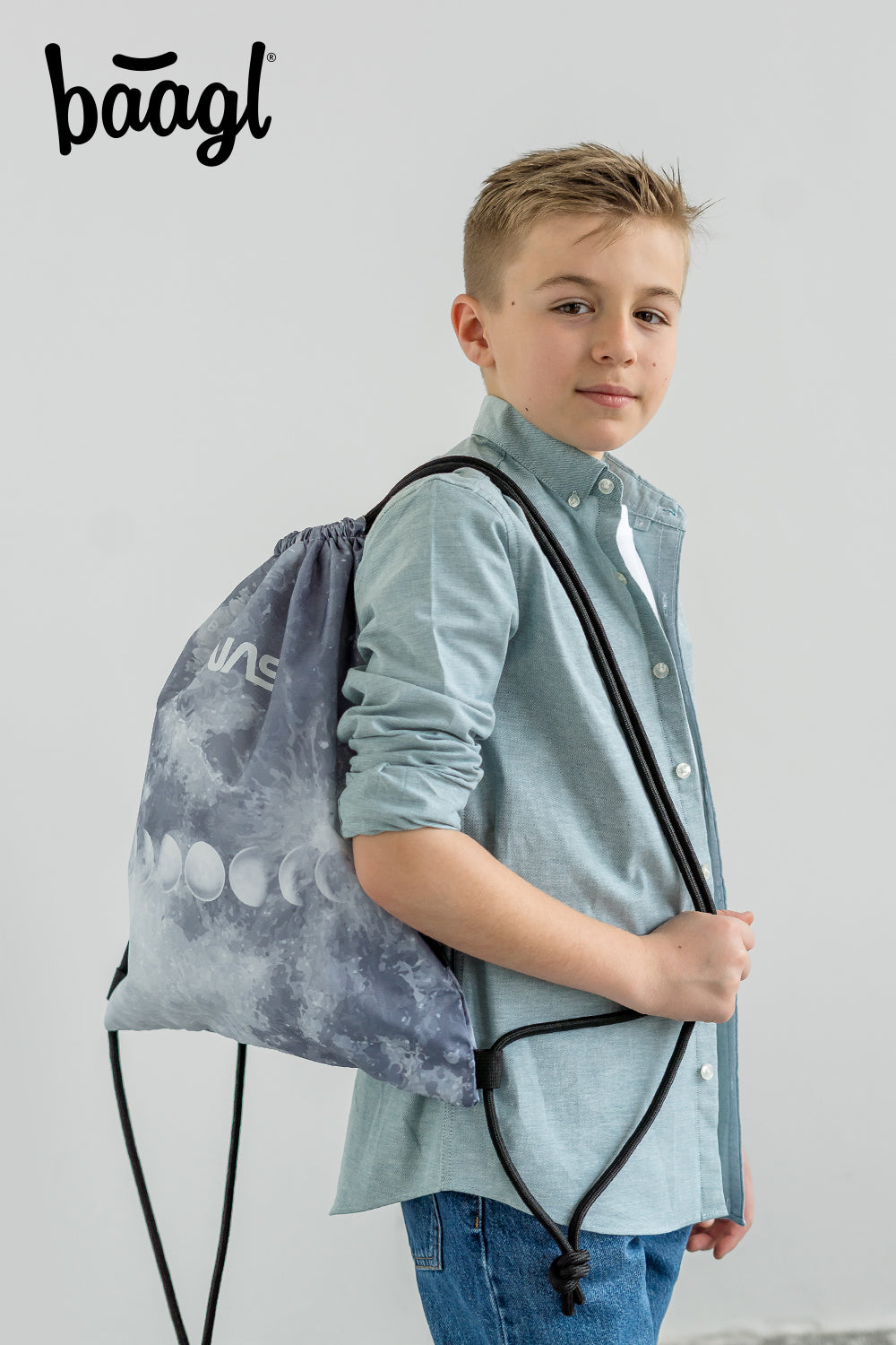 Školská sada Skate NASA Grey