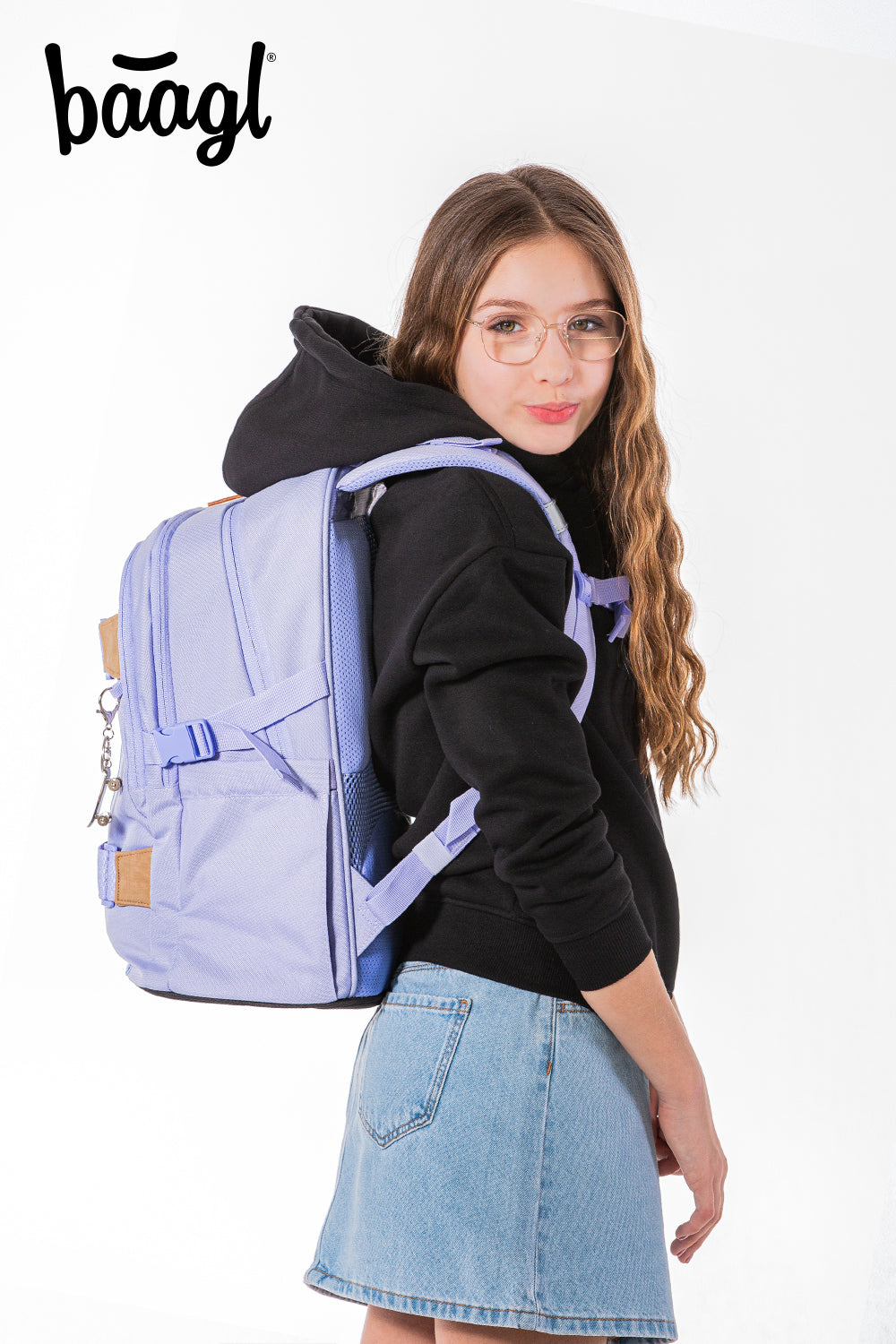 Školská sada Skate Lilac