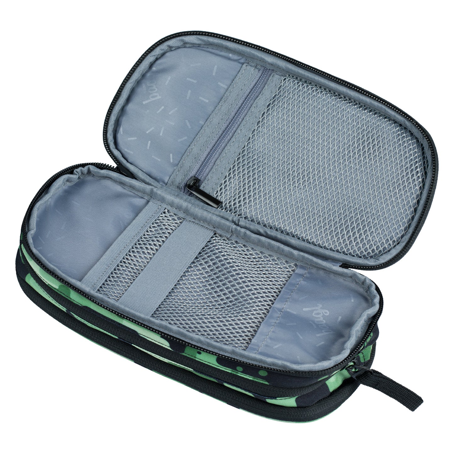 Študentský peračník etui Green