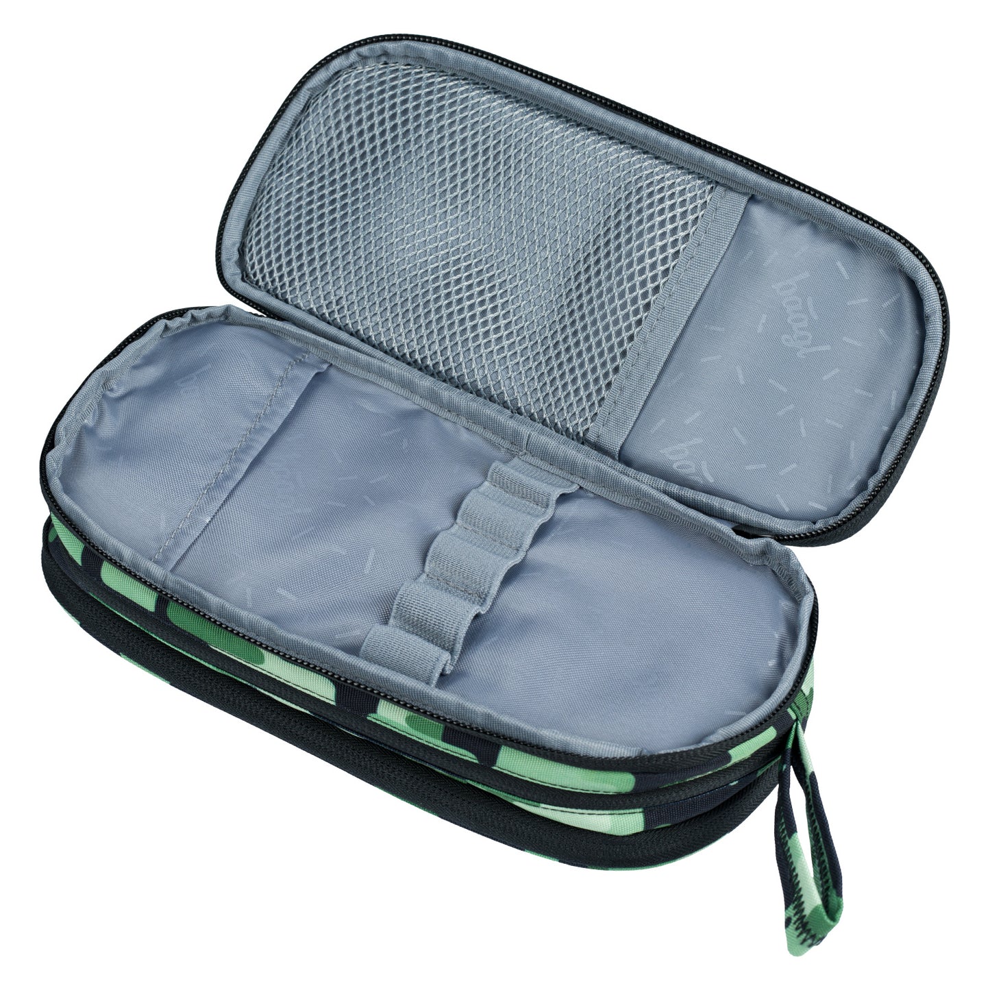 Študentský peračník etui Green