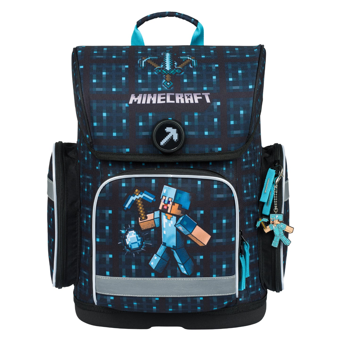 Školská sada Ergo Minecraft Blue Axe