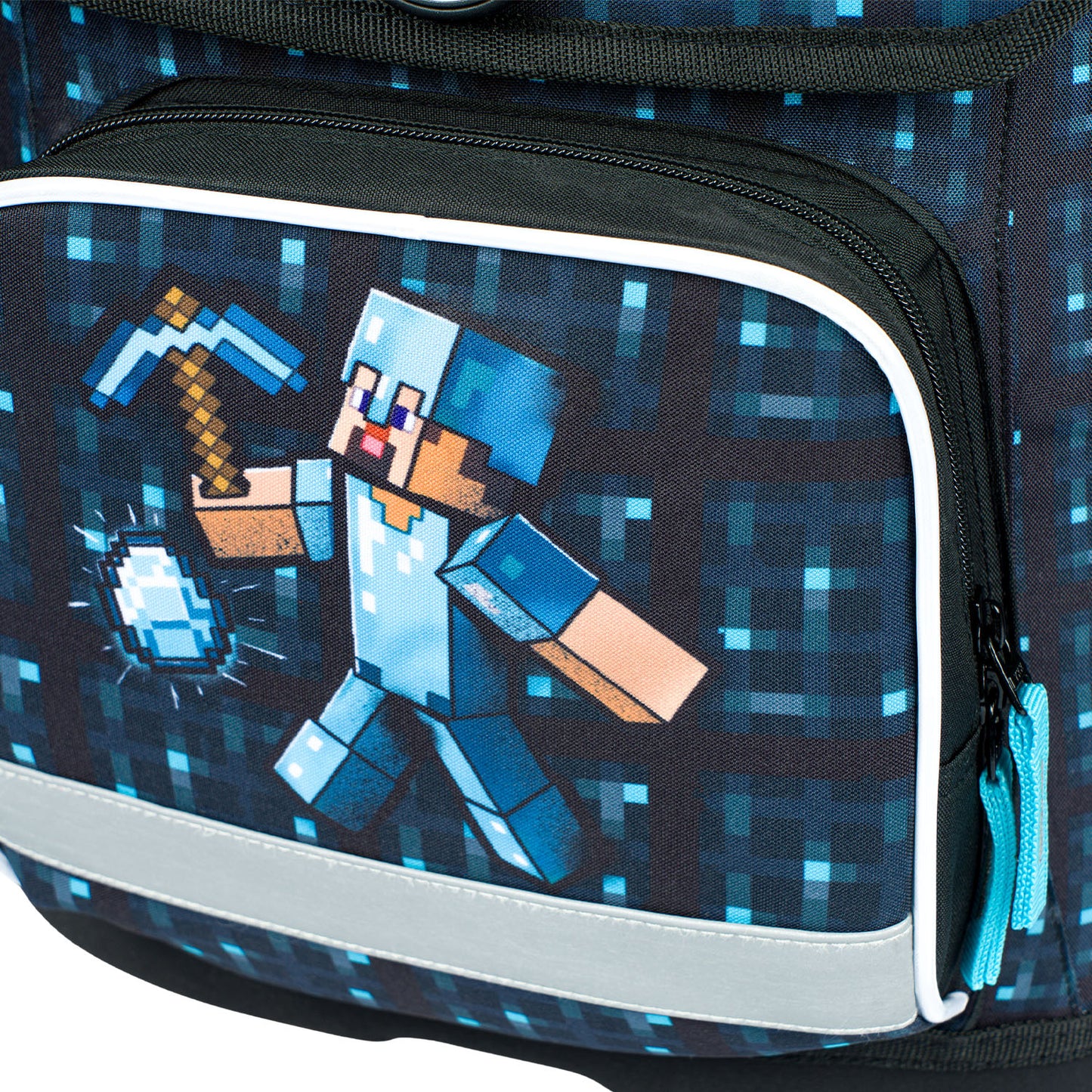 Školská sada Ergo Minecraft Blue Axe