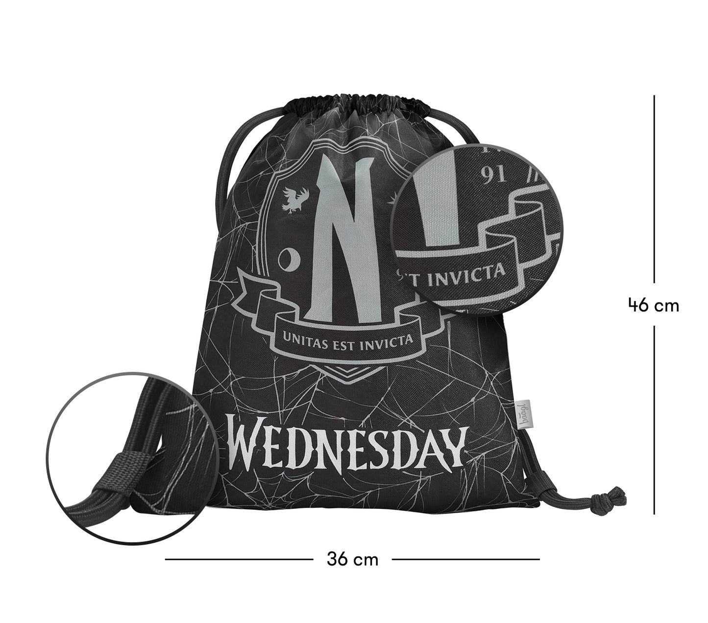 Školská Skate Wednesday Nevermore