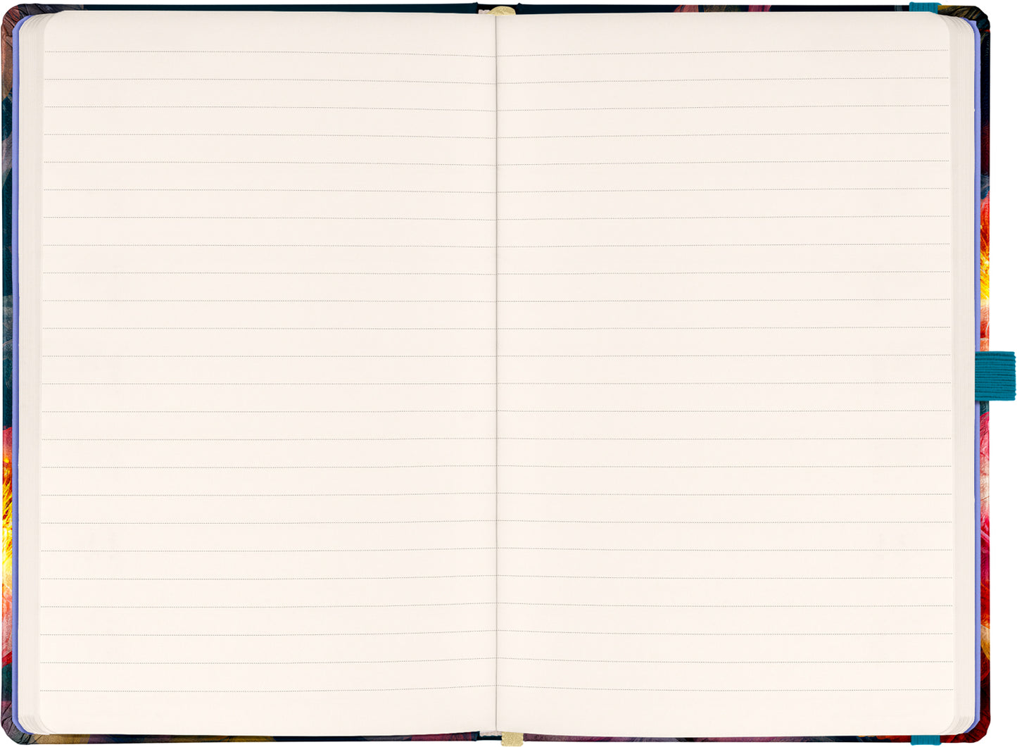 Notes Papagáj, linajkovaný, 13 × 21 cm