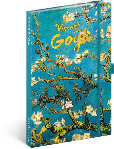 Notes Vincent van Gogh, linajkovaný, 13 × 21 cm