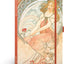 Notes Alfons Mucha – Maliarstvo, linajkovaný, 13 × 21 cm