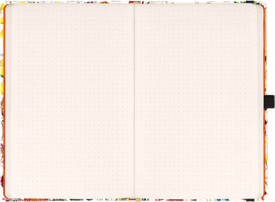 Notes Herbár Kateřiny Winterové, bodkovaný, 13 × 21 cm