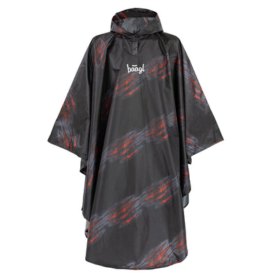 Outdoor pršiplášť pončo Láva vel. L (150 -170 cm)