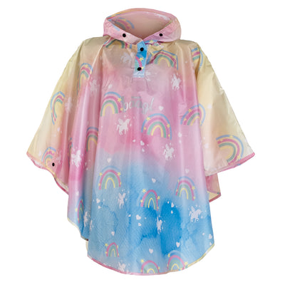 Outdoor pršiplášť pončo Unicorn vel. XS (90 -110 cm)