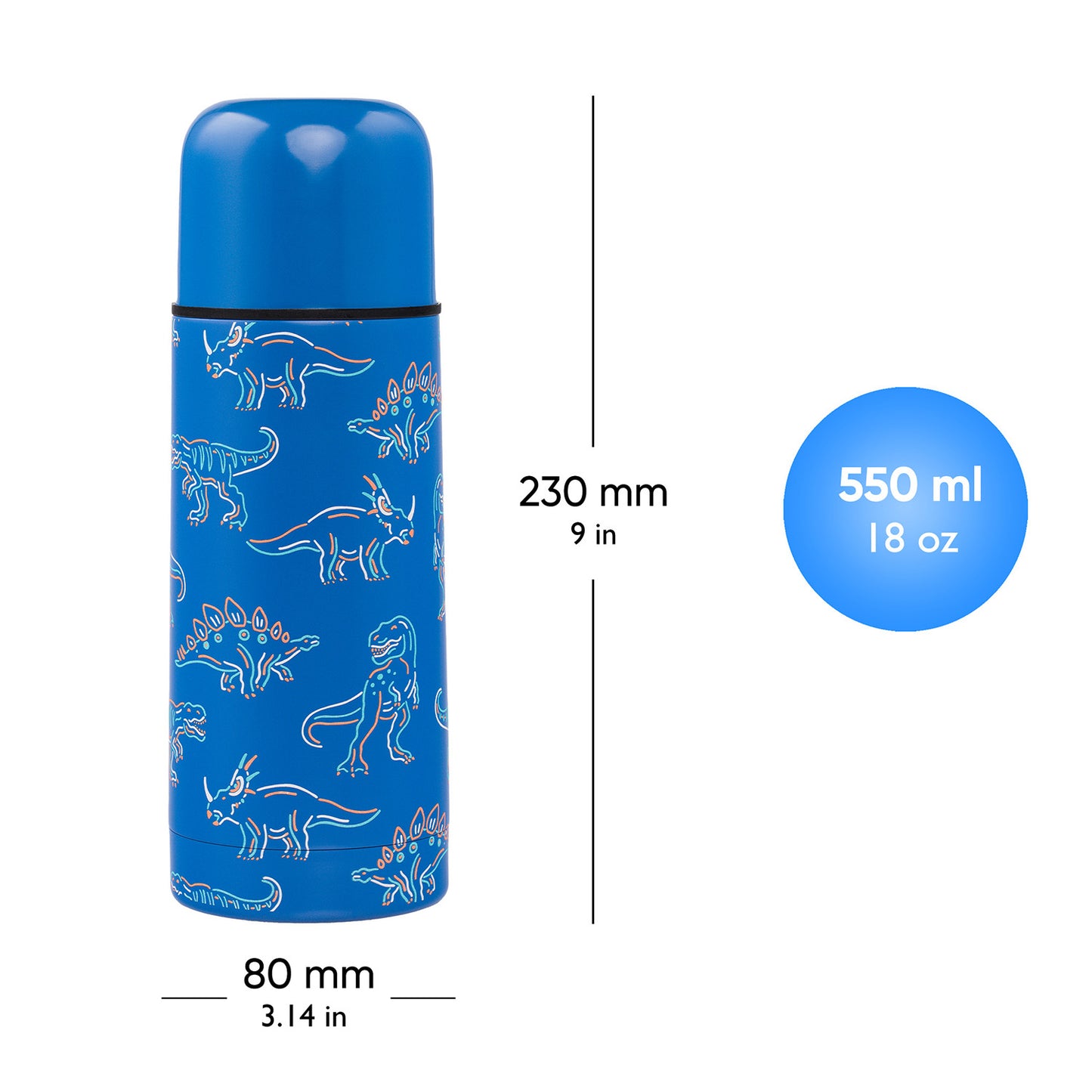 Termofľaša Dino, 550 ml