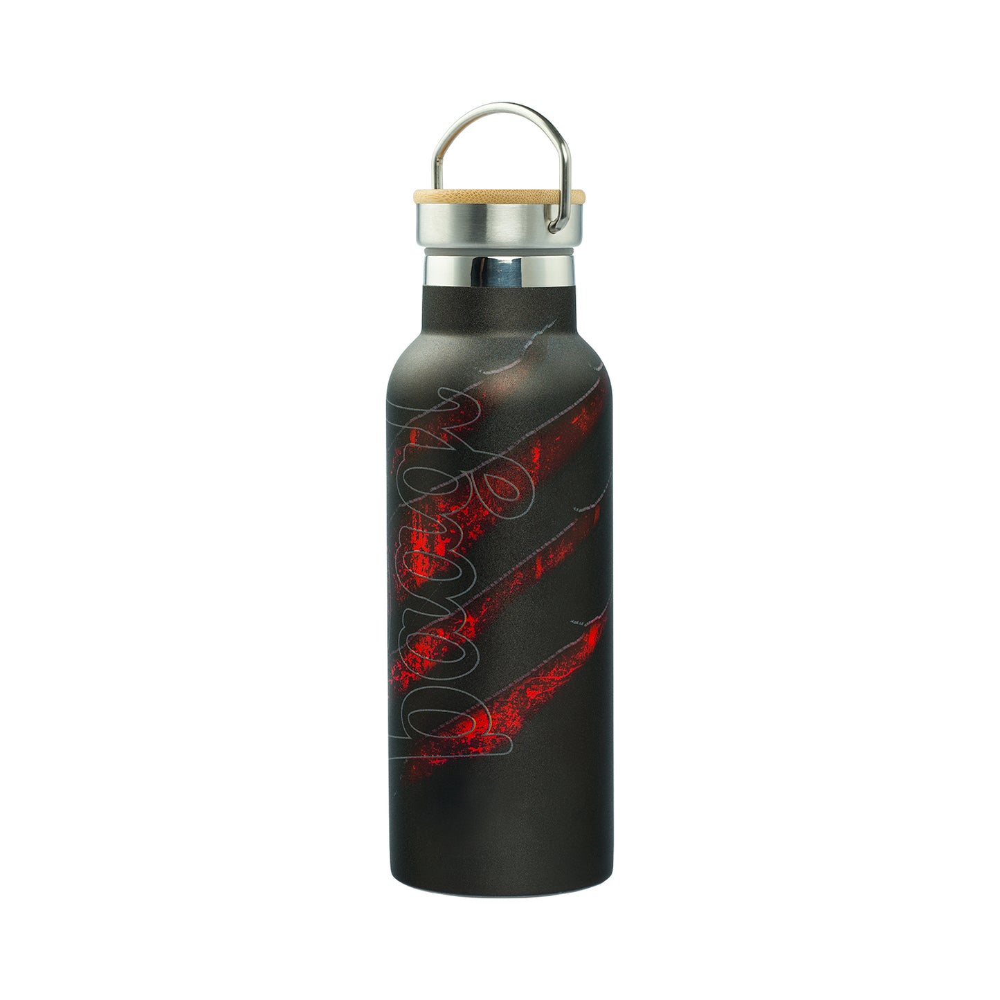 Termofľaša s bambusovým viečkom Láva, 500 ml