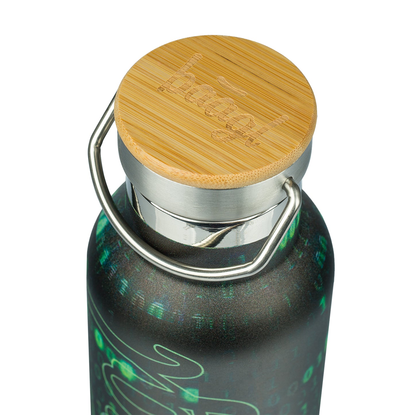 Termofľaša s bambusovým viečkom Numbers, 500 ml