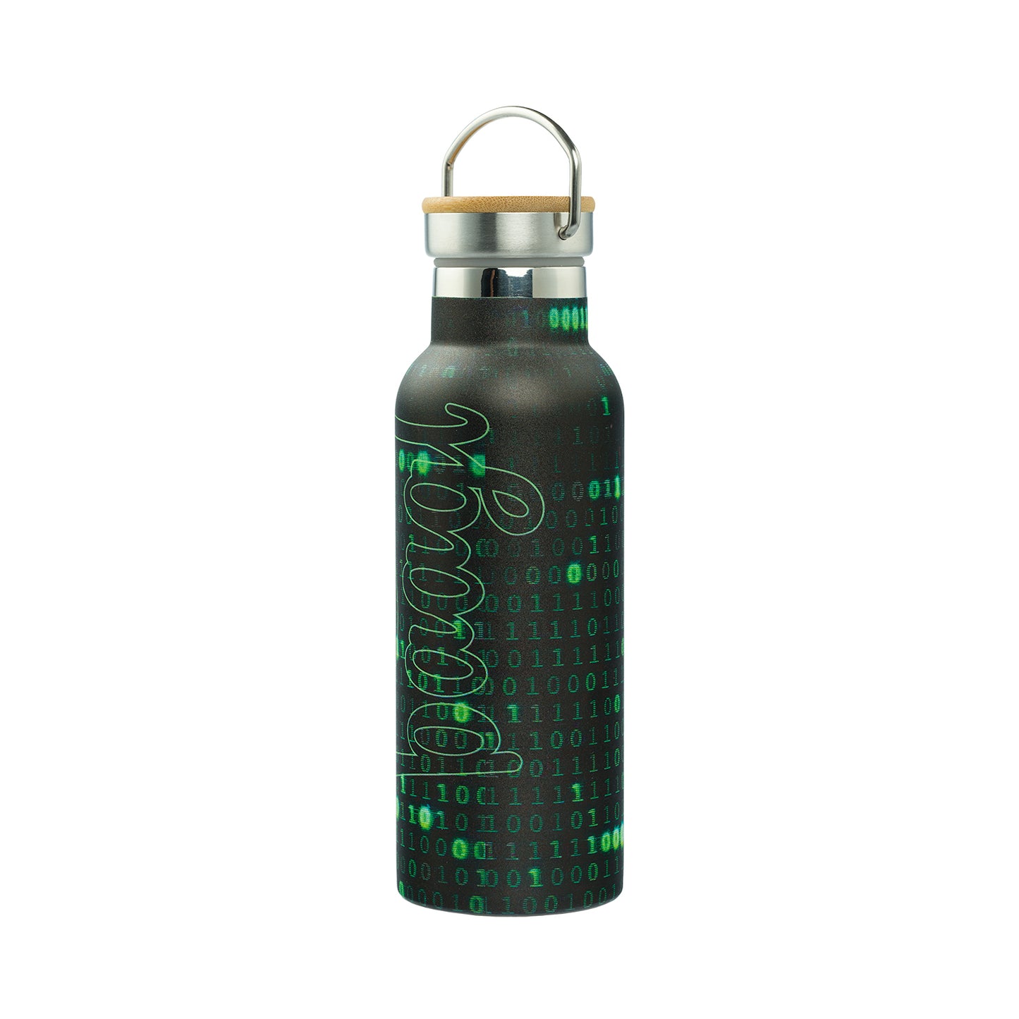 Termofľaša s bambusovým viečkom Numbers, 500 ml