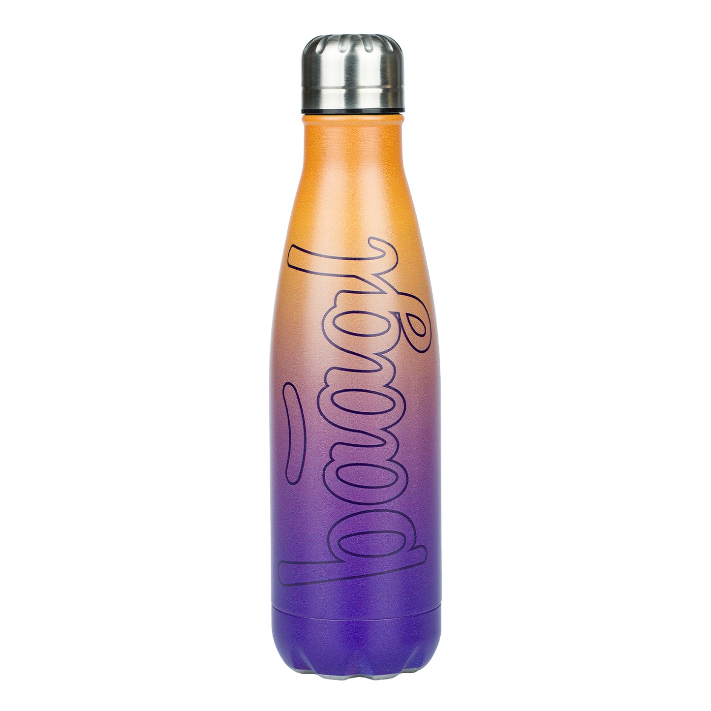 Termofľaša s kovovým viečkom Gradient žlto-fialová, 500 ml
