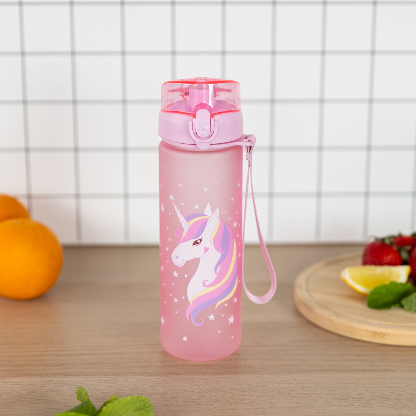 Tritanová fľaša na nápoje Unicorn, 500 ml