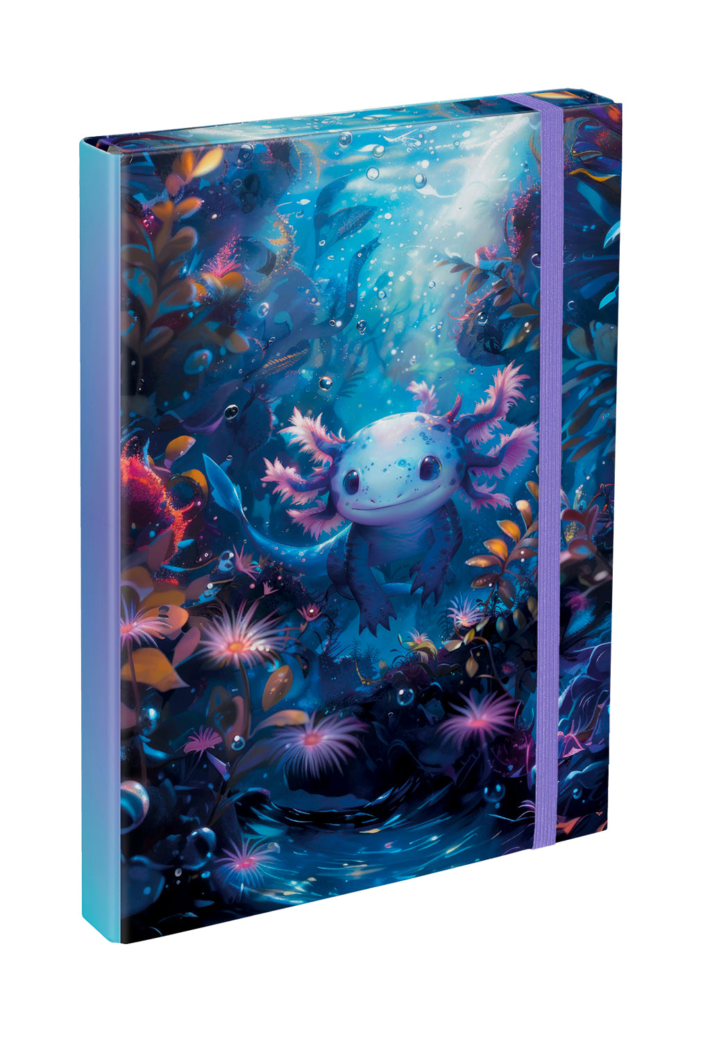 Dosky na školské zošity A4 Axolotl