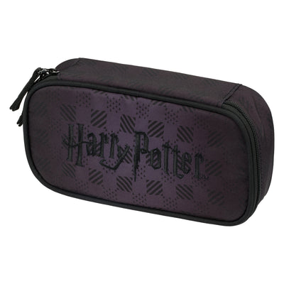 Školský peračník etui Harry Potter Rokfort čierny