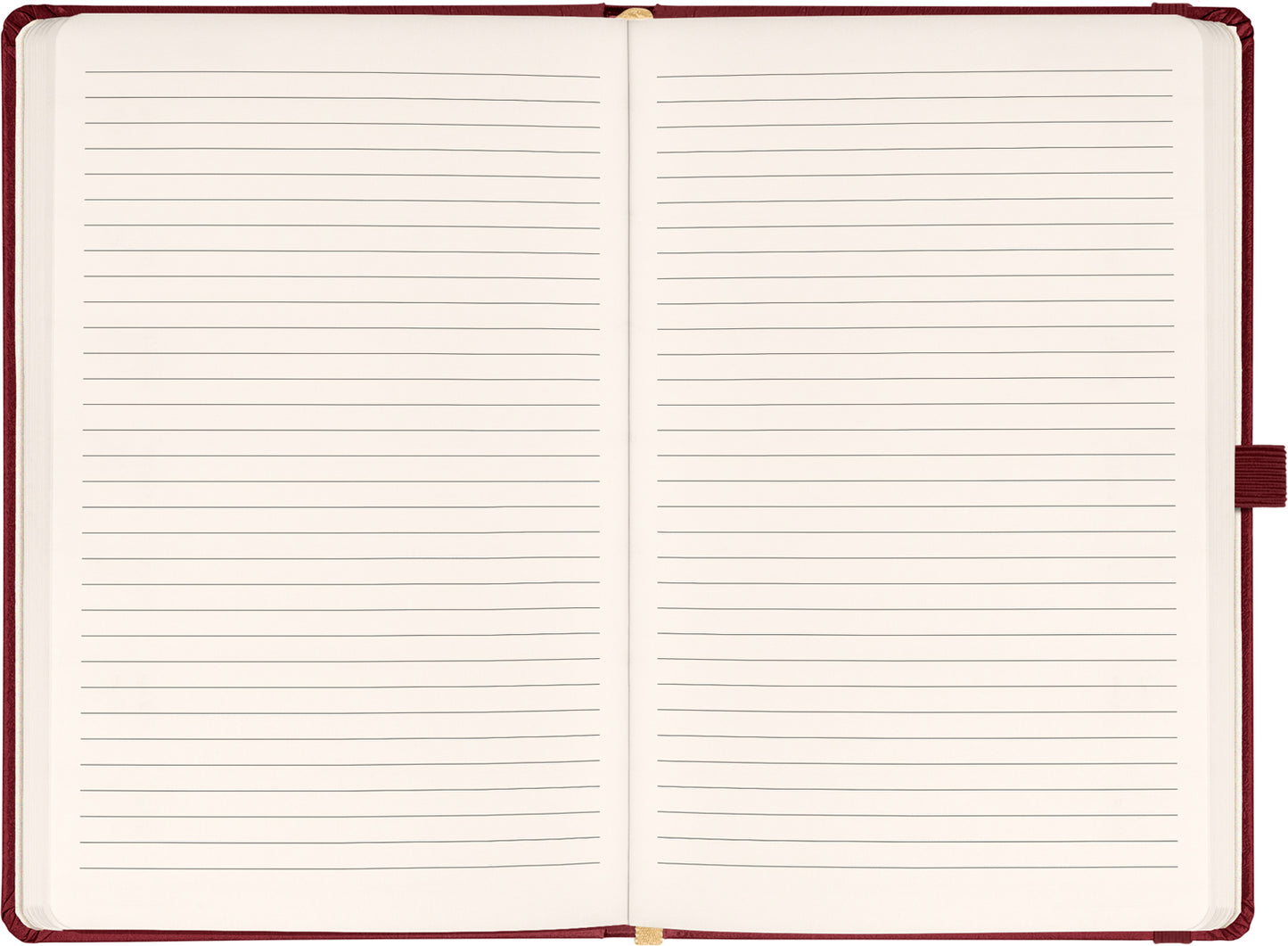 Notes Balacron, bordový, linajkovaný, 15 × 21 cm