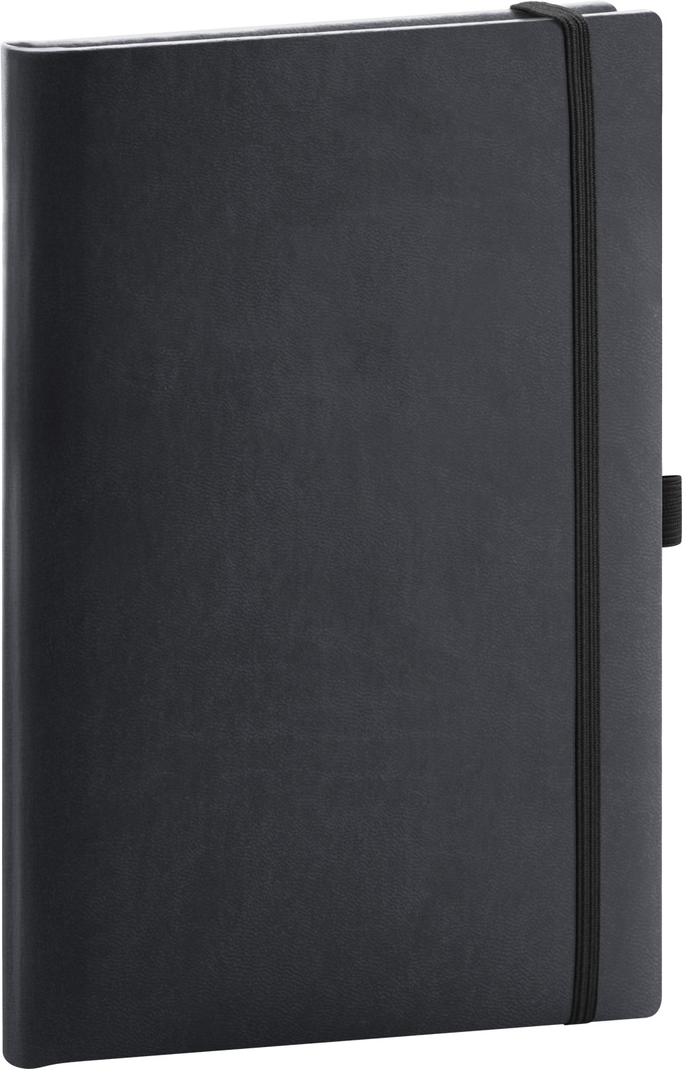 Notes Aprint, čierny, linajkovaný, 15 × 21 cm