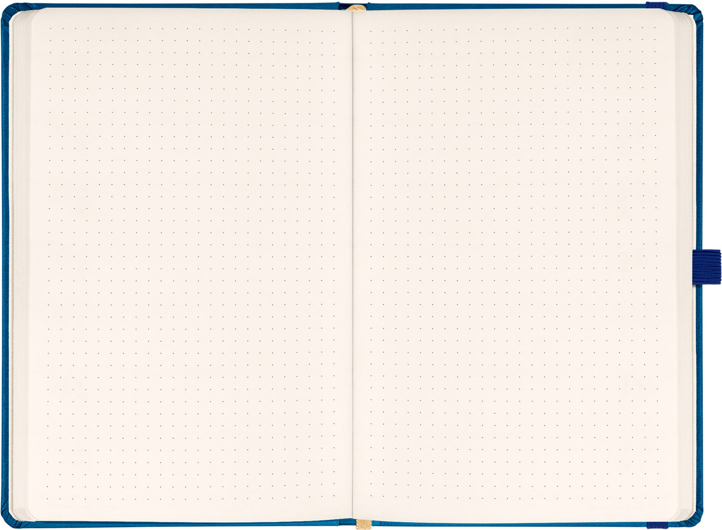 Notes Aprint, modrý, bodkovaný, 15 × 21 cm