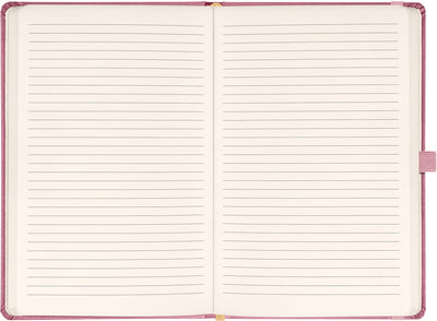 Notes Aprint Neo, ružový, linajkovaný, 15 × 21 cm