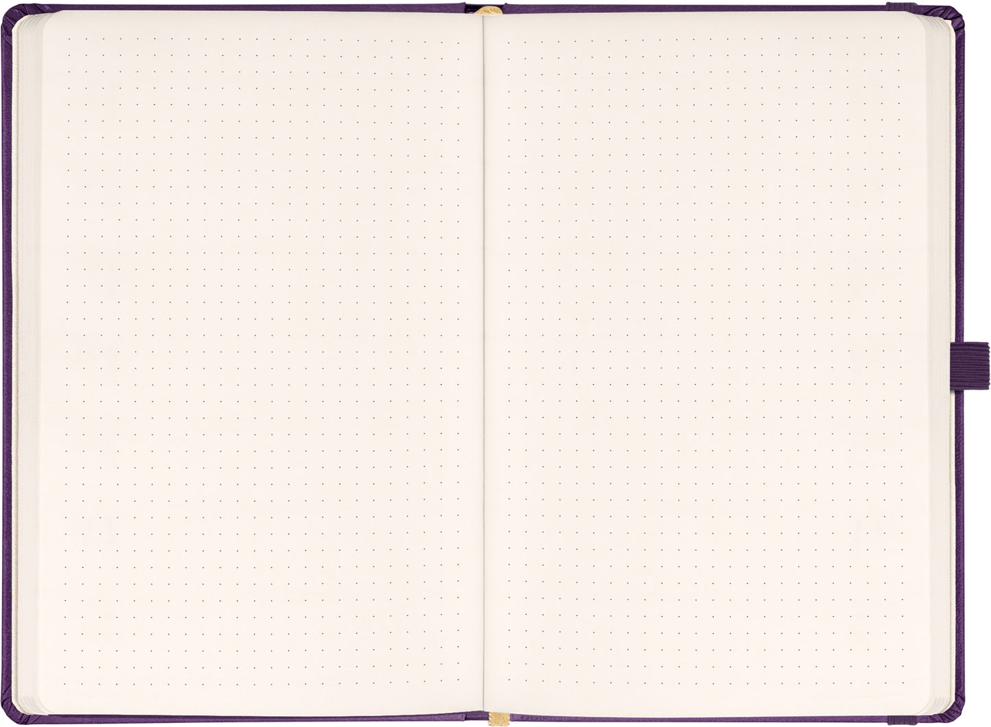 Notes Aprint Neo, fialový, bodkovaný, 15 × 21 cm