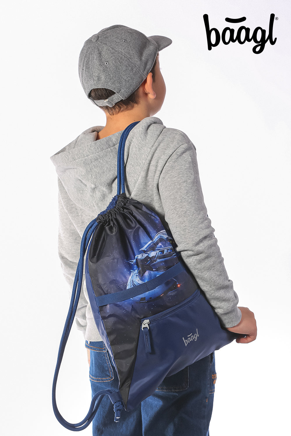 Vrecko s priehradkou na zips Vesmírna loď