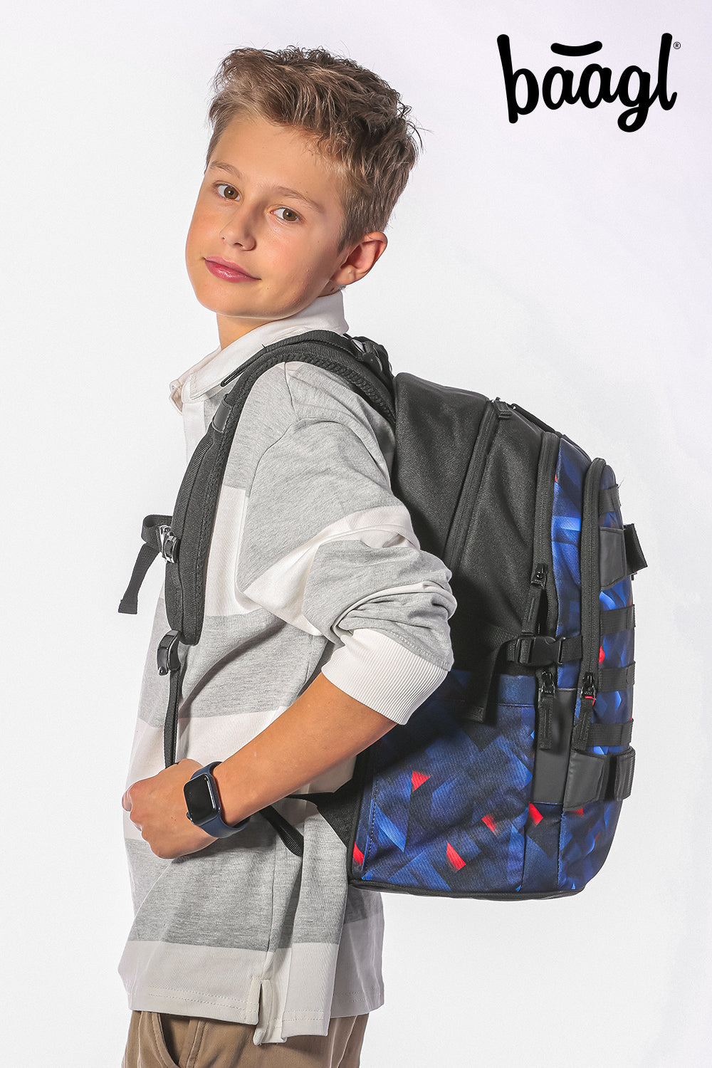Školský batoh Skate Indigo