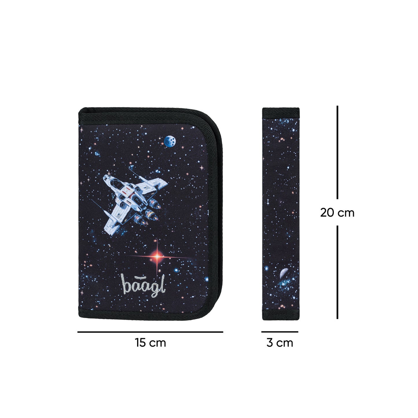 Školský peračník jednoposchodový Pixel Space