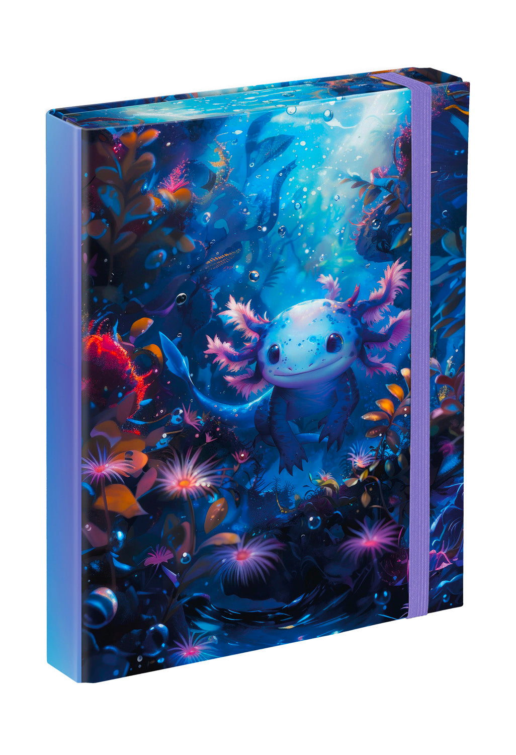 Dosky na školské zošity A5 Axolotl