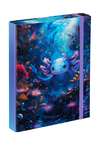 Dosky na školské zošity A5 Axolotl