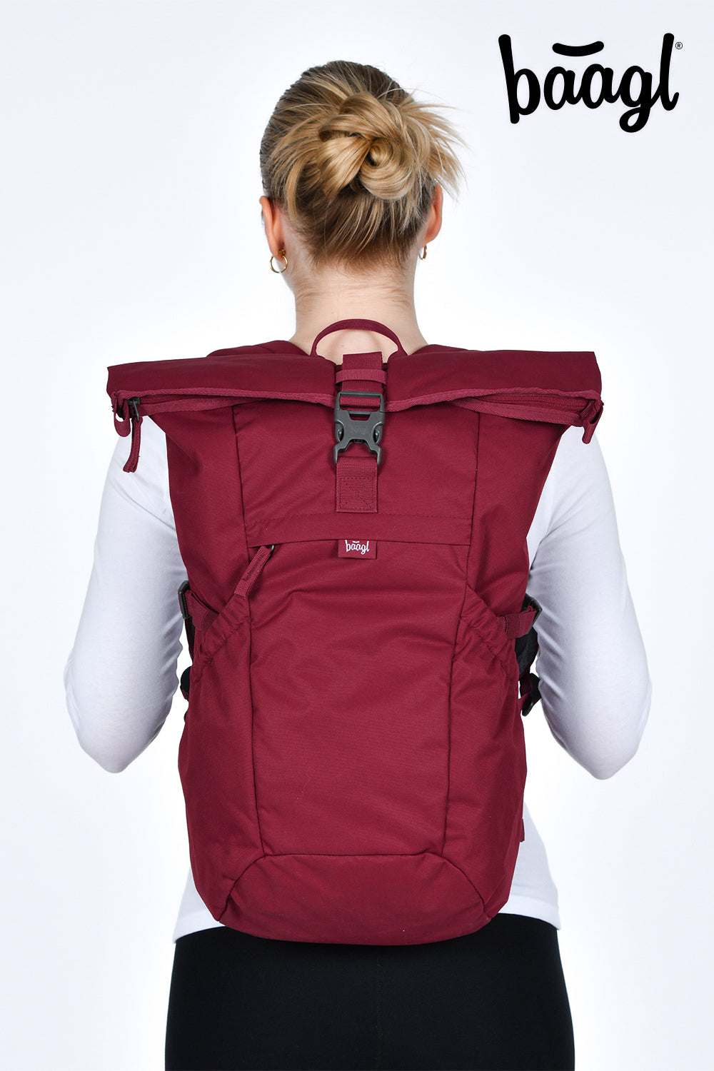 Batoh Roll Burgundy