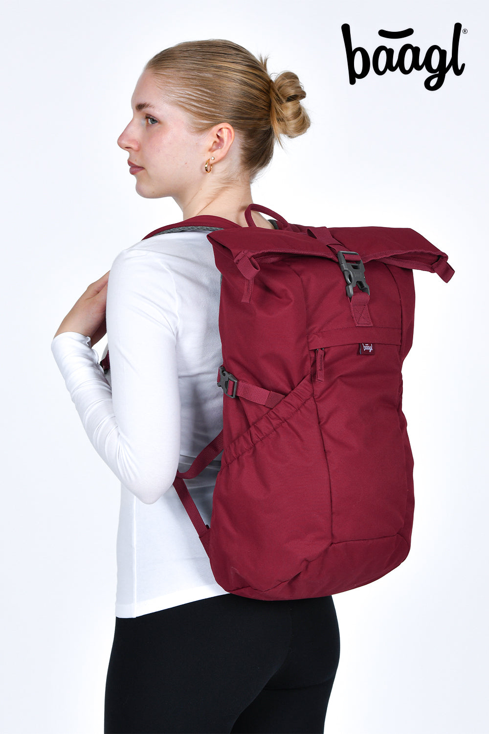 Batoh Roll Burgundy