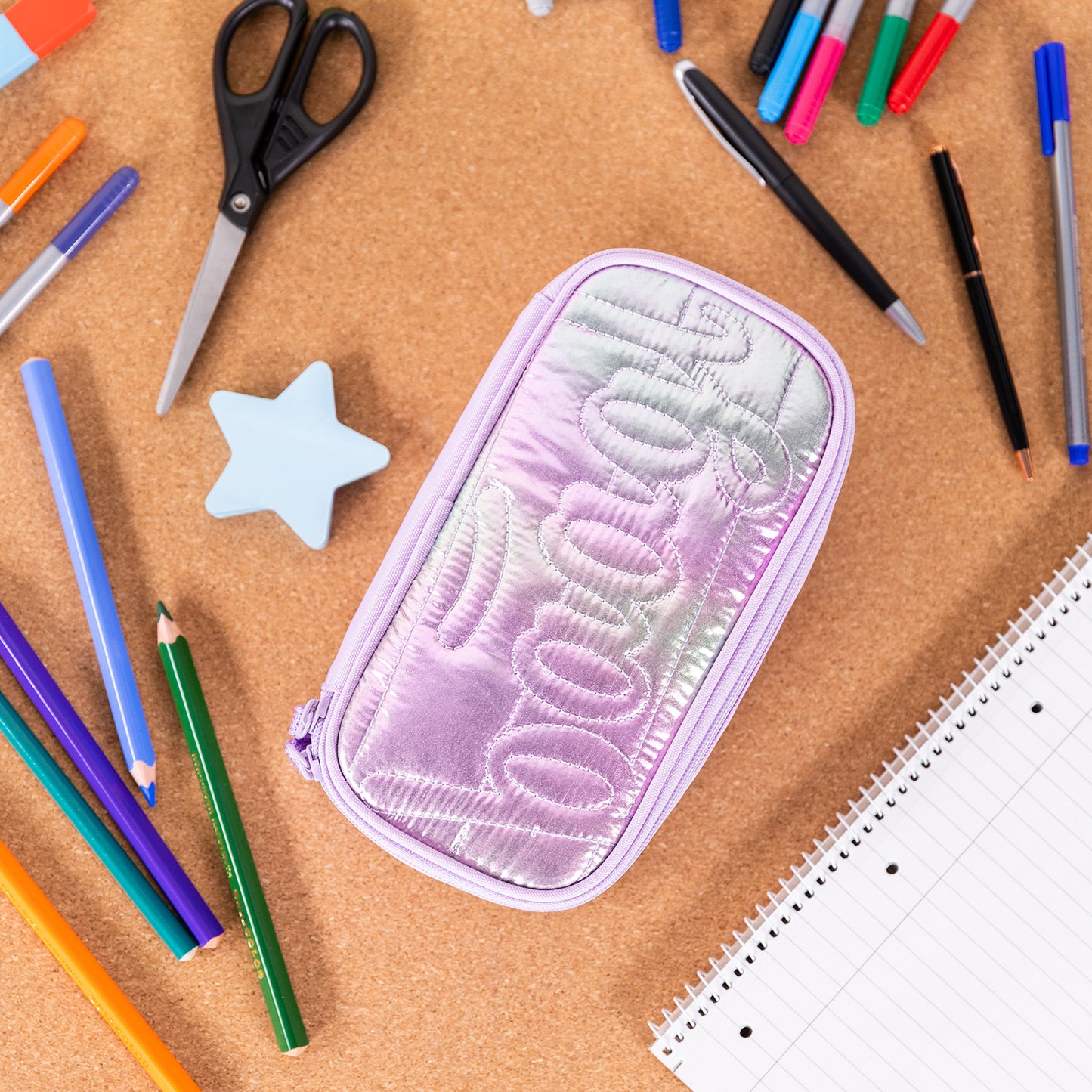 Školský peračník etui Lavender