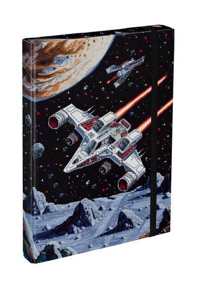 Dosky na školské zošity A4 Pixel Space