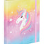 Dosky na školské zošity A5 Rainbow Unicorn