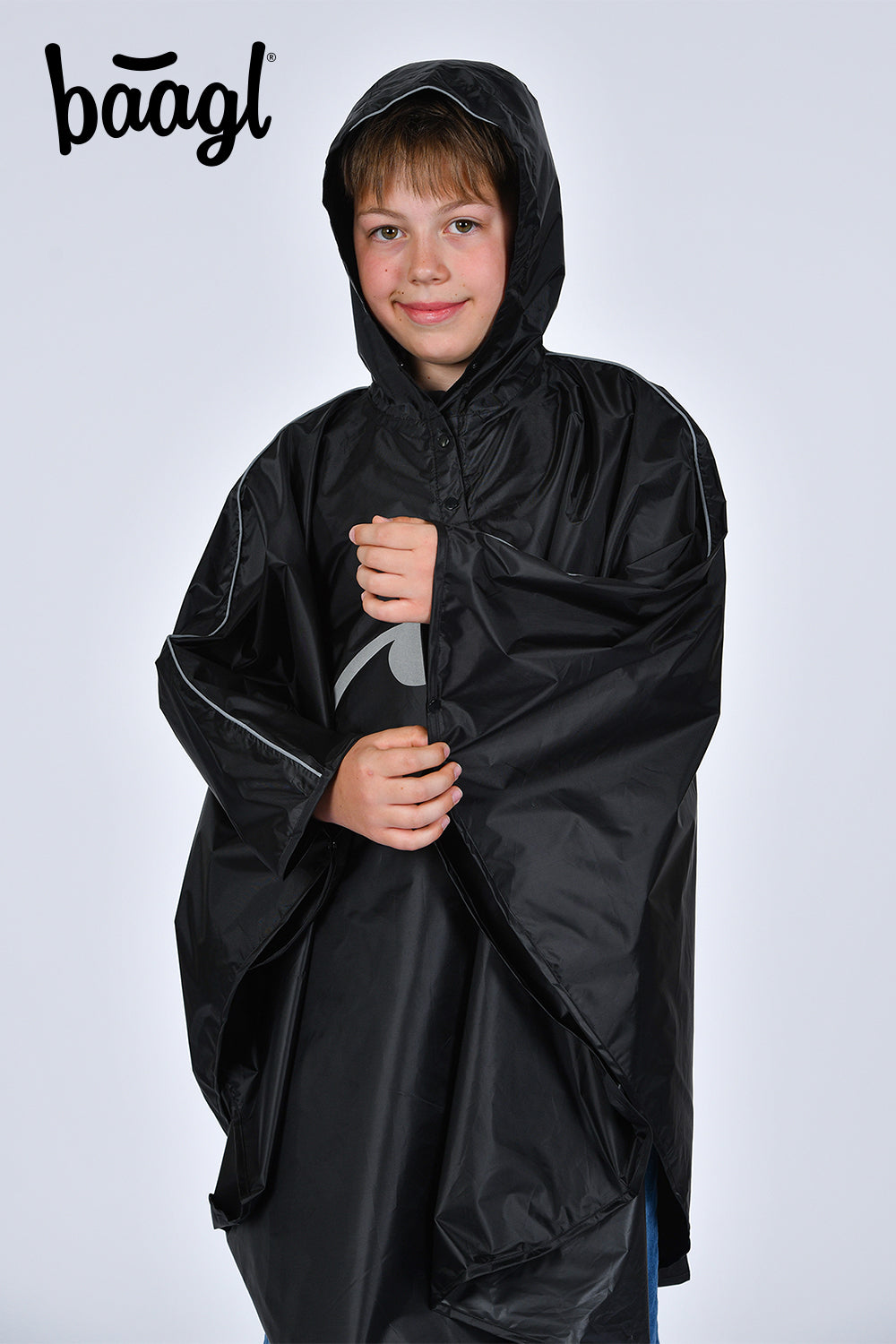 Outdoor pršiplášť pončo Batman Logo vel. L (150 -170 cm)