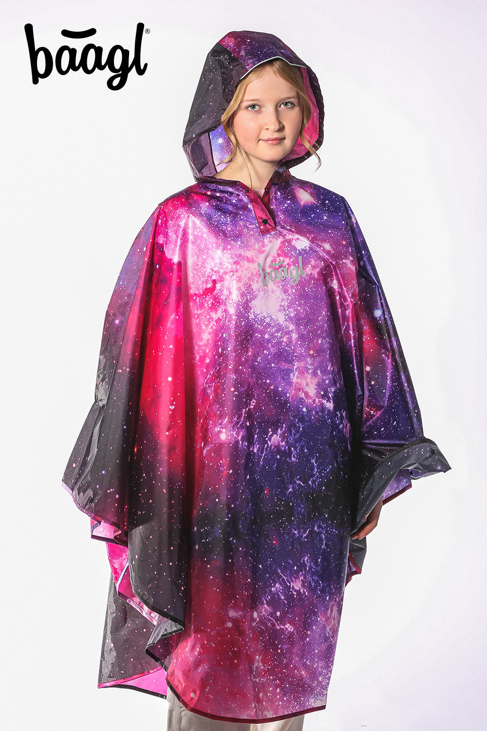 Outdoor pršiplášť pončo Galaxy vel. M (130 -150 cm)