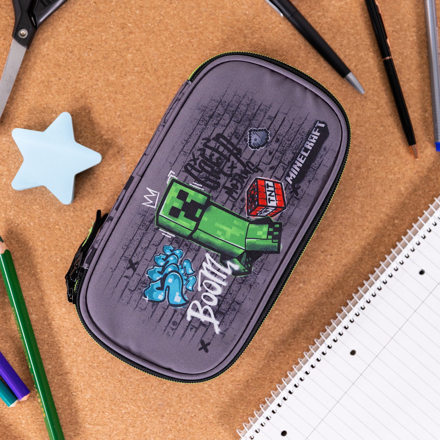 Školský peračník etui Minecraft TNT