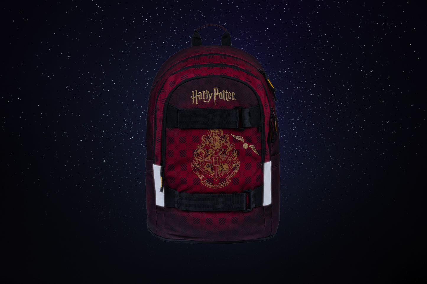 Školský batoh Skate Harry Potter Rokfort vínový