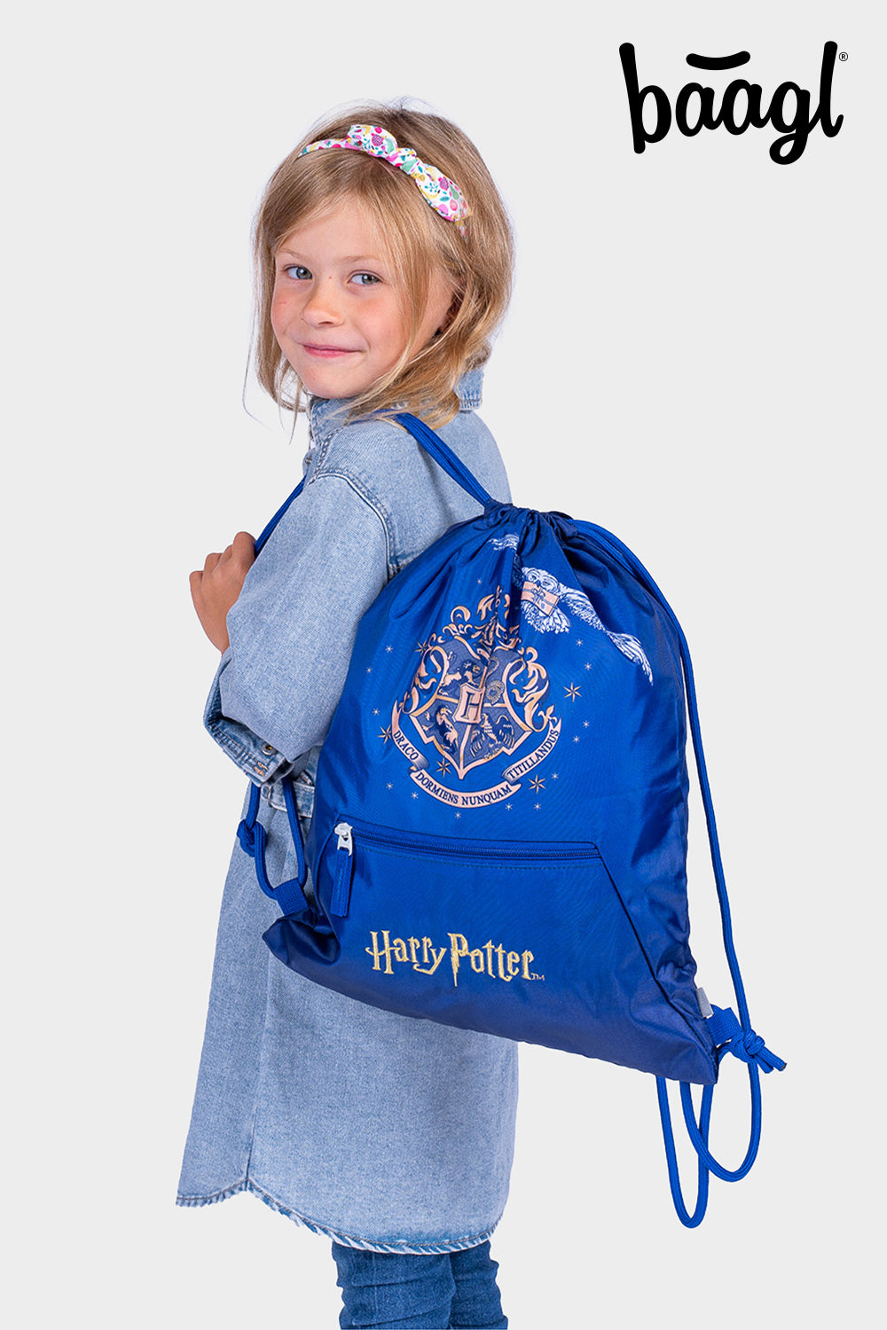 Vrecko s priehradkou na zips Harry Potter Rokfort Hedviga