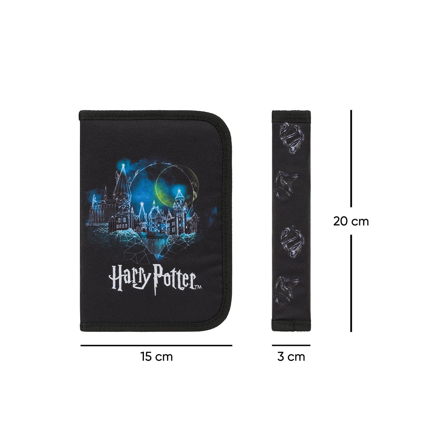 Školský peračník jednoposchodový Harry Potter Rokfort Lumos