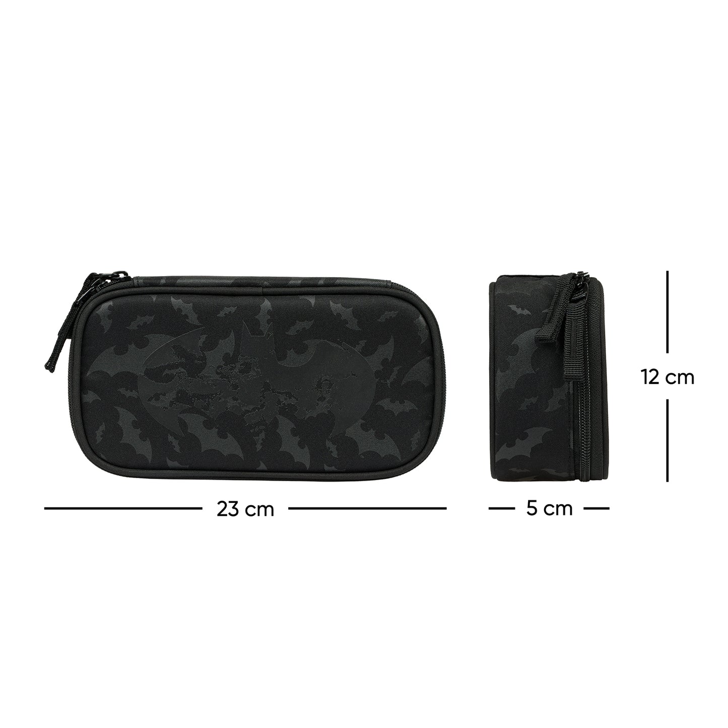 Školský peračník etui Batman čierny