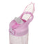 Tritanová fľaša na nápoje so slamkou Rainbow Unicorn, 500 ml