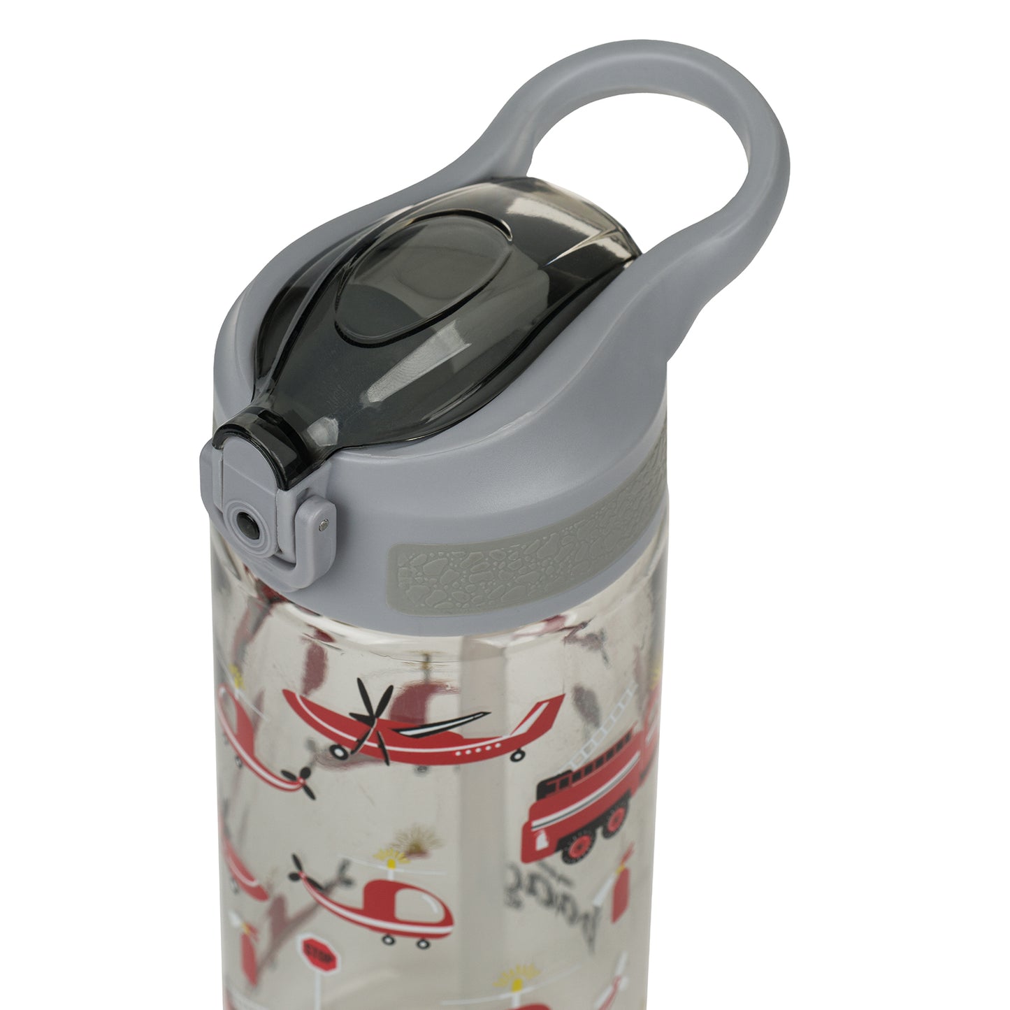 Tritanová fľaša na nápoje so slamkou Záchranári, 500 ml
