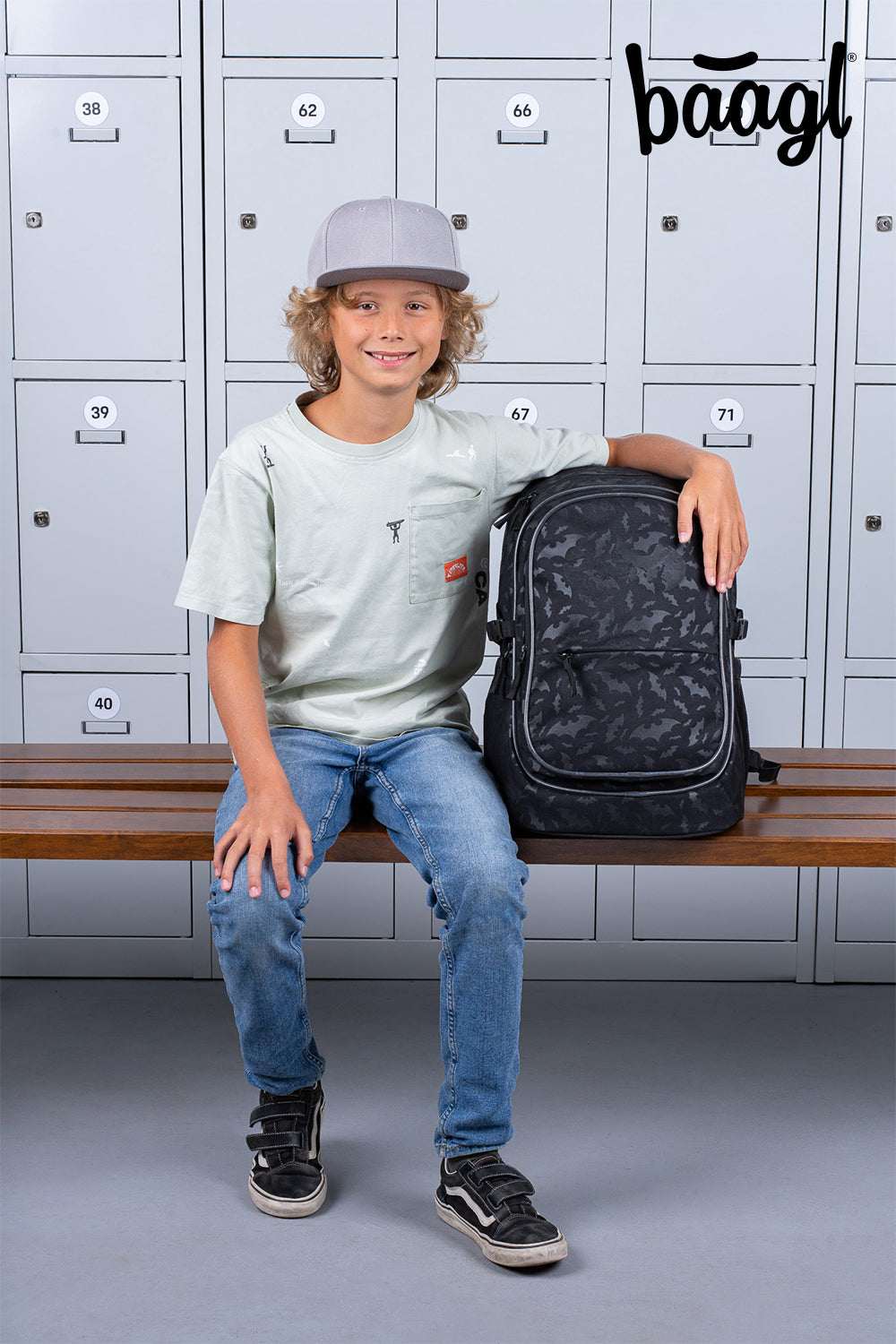 Skolská sada Core Batman čierny