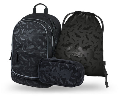 Skolská sada Core Batman čierny