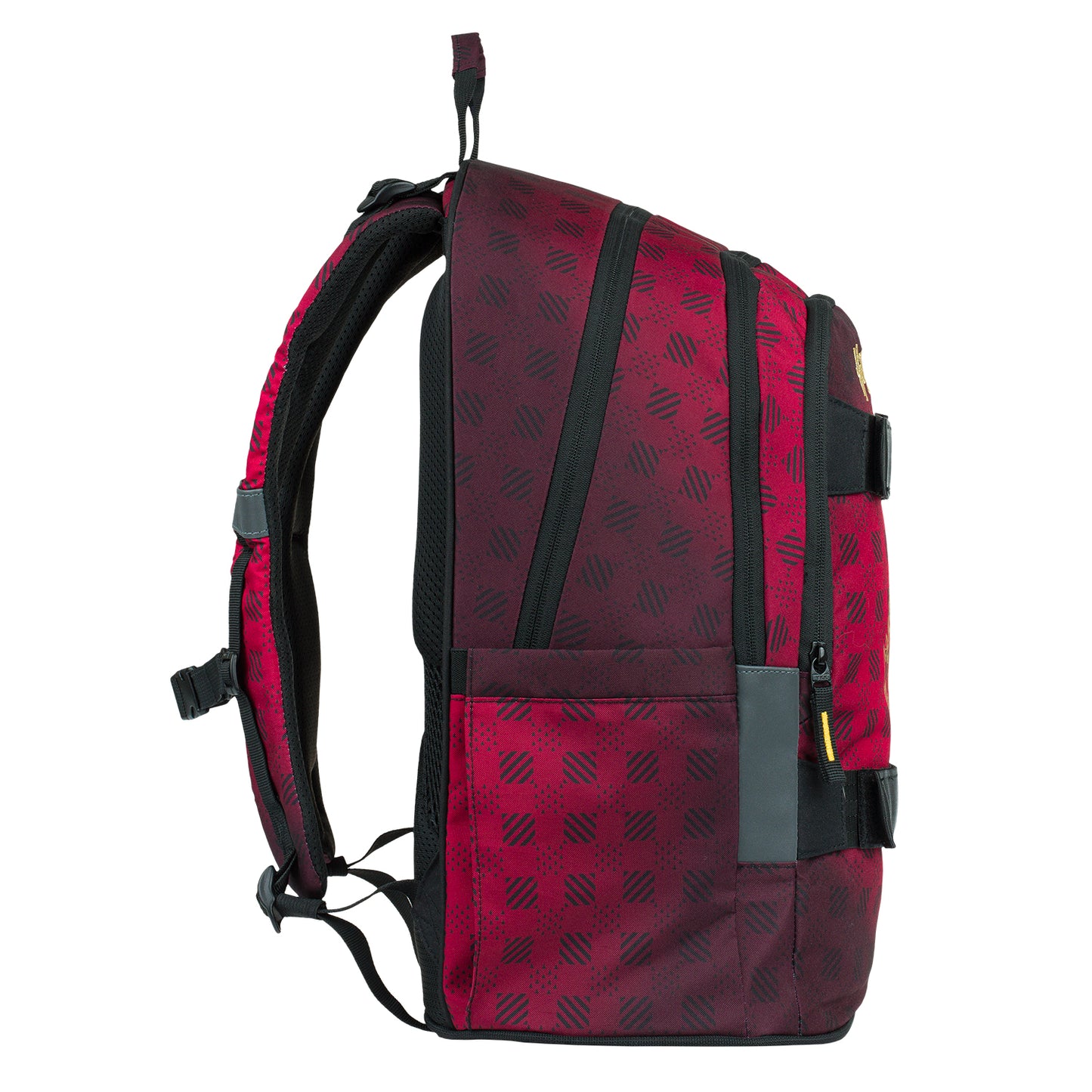 Školská sada Skate Harry Potter Rokfort vínový