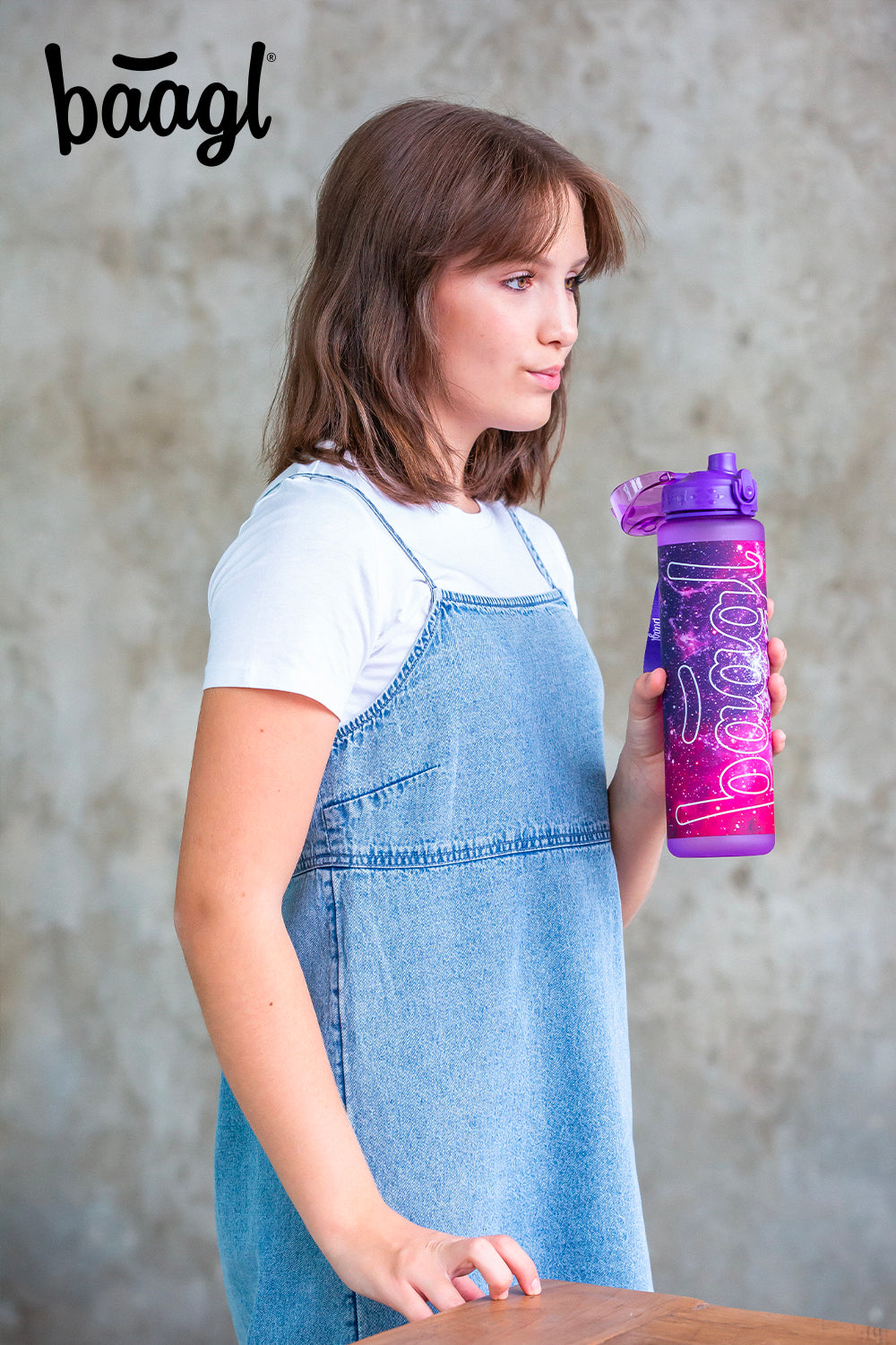 Tritanová fľaša na nápoje Galaxy, 1000 ml